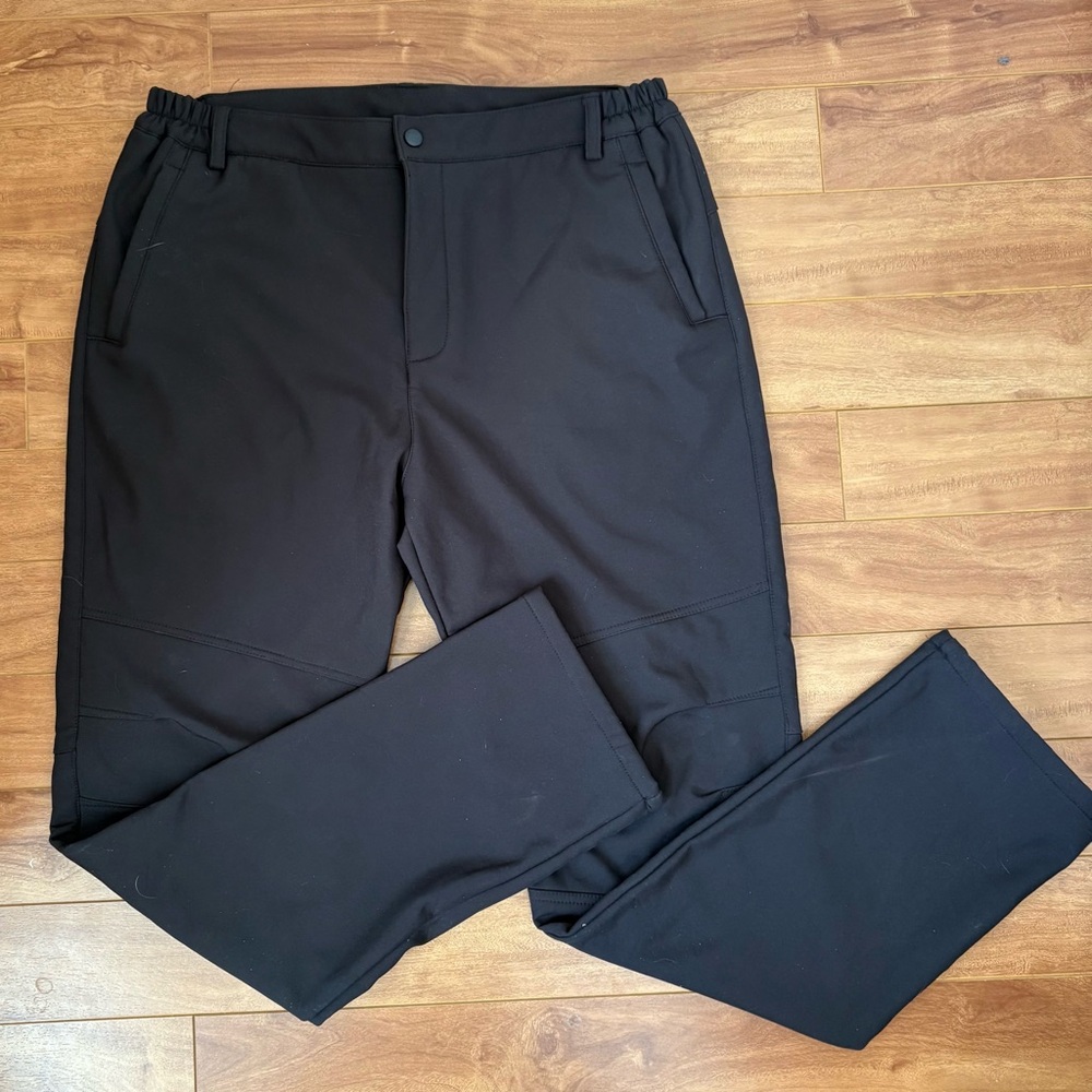 Men's Snow Black Pants